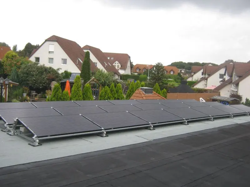 Wykonana przez nas instalacja fotowoltaiczna 7,5 kWp na płaskim dachu